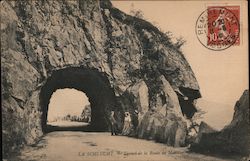 La Schlucht - Tannel de la Route de Munster Postcard