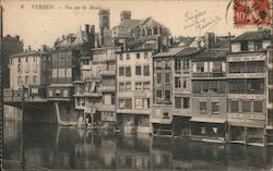 Verdun - Vue sur la Meuse France Postcard Postcard Postcard