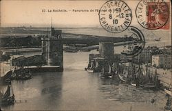 Panormam de l'Entree du Port Postcard