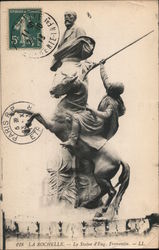 La Statue d'Eug. Fromentin Postcard