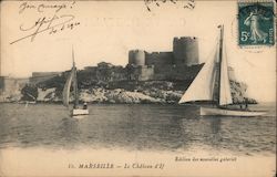 Le Chateau d'If Marseille, France Postcard Postcard Postcard