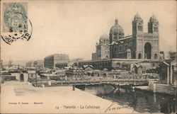 Marseille - La Cathedrale France Postcard Postcard Postcard