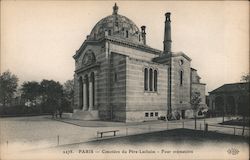 Paris - Cimetiere du Pere-Lachaise - Four Crematoire France Postcard Postcard Postcard