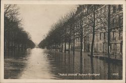 Avenue Montaigne Paris, France Postcard Postcard Postcard