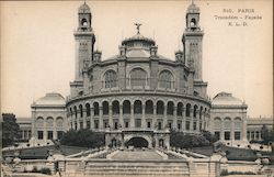 Exterior view of the Trocadero Palace Postcard