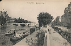 Paris - Quai d'Orsay Postcard