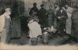 Paris - Halles Centrales - La Marchande de soupe Postcard