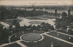 Paris -Vue prise du Pavillon Flore Postcard