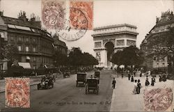 Avenue du Bois de Boulogne Paris, France Postcard Postcard Postcard