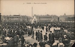 Place de la Concorde Postcard