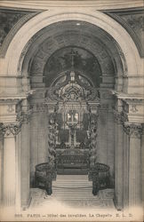 Hotel des Invalides, La Chapelle Postcard