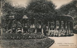 La Naumachie of Parc Monceau Paris, France Postcard Postcard Postcard