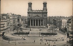 Eglise Saint-Vincent de Paul Postcard