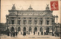 Paris - L'Opera Entree du Metre France Postcard Postcard Postcard