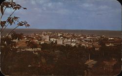 Panama City from Herrick Heights Postcard Postcard Postcard