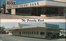 Hialeah-Miami Springs Bank Florida Postcard Postcard Postcard