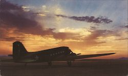 Douglas C-47 "Skytrain" Aircraft Postcard Postcard Postcard