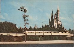 Monorail to the Magic Kingdom, Walt Disney World Orlando, FL Postcard Postcard Postcard