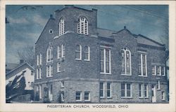 Presbyterian Church Woodsfield, OH Postcard Postcard Postcard