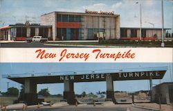 Howard Johnson's & New Jersey Turnpike Roadside Postcard Postcard Postcard