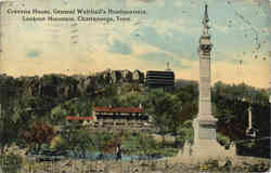 Cravens house, General Walthall's Headquarters Postcard