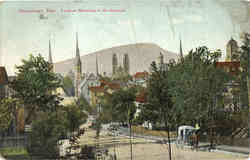 Lookout Mountain in the distance Chattanooga, TN Postcard Postcard