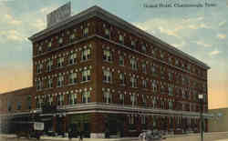 Grand Hotel - Fireproof Chattanooga, TN Postcard Postcard