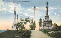 Top of Orchard Knob, Grant's Headquarters Postcard