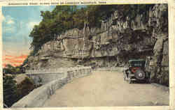 Wauhatchie Road, Along Edge of Lookout Mountain Tennessee Postcard Postcard