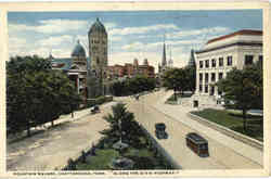 Fountain Square Postcard