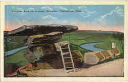 Umbrella Rock on Lookout Mountain, Lookout Mountain Chattanooga, TN Postcard Postcard