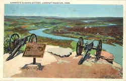 Garrity's Alabama Battery, Lookout Mountain Tennessee Postcard Postcard