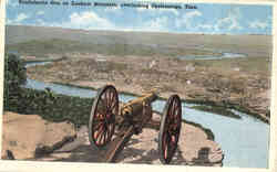 Confederate Gun on Lookout Mountain, Lookout Mountain Postcard