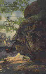 The Stone, Rock City Gardens Postcard