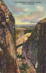 Rock Formation, Rock City Gardens Postcard