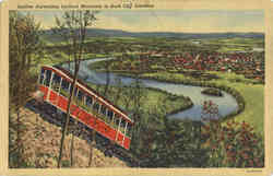 Incline Ascending Lookout Mountain, Lookout Mountain Tennessee Postcard Postcard