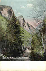 White Mts, N.H.Road in Dixville Notch Postcard