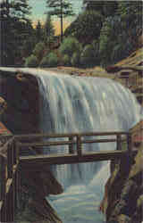 Ramona, First Of The Seven Falls, South Cheyenne Canon Postcard