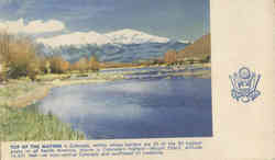 Lowry Field Colorado, Mount Elbert Postcard