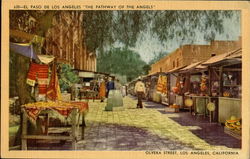 The Pathway Of The Angels, Olvera Street Los Angeles, CA Postcard Postcard