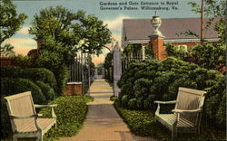 The Governor's Palace Postcard