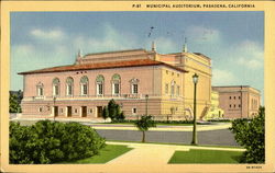 Municipal Auditorium Postcard