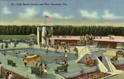 Lido Beach Casino And Pool Postcard