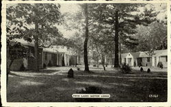 Twin Lake Motor Lodge, Route 4 Postcard