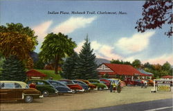 Indian Plaza, Mohawk Trail Charlemont, MA Postcard Postcard