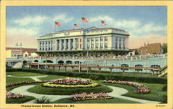 Pennsylvania Station Baltimore, MD Postcard Postcard