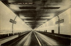 Holland Tunnel To New Jersey Postcard Postcard