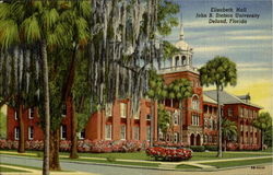 Elizabeth Hall, John B. Setson University Postcard