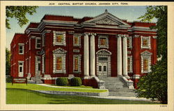 Central Baptist Church Postcard