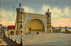 The World's Largest Bandshell Postcard